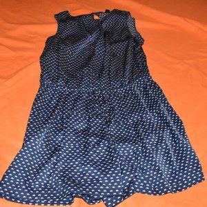 H & M Navy print romper